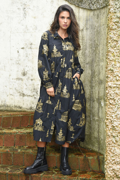 LOOM WITH A VIEW DRESS