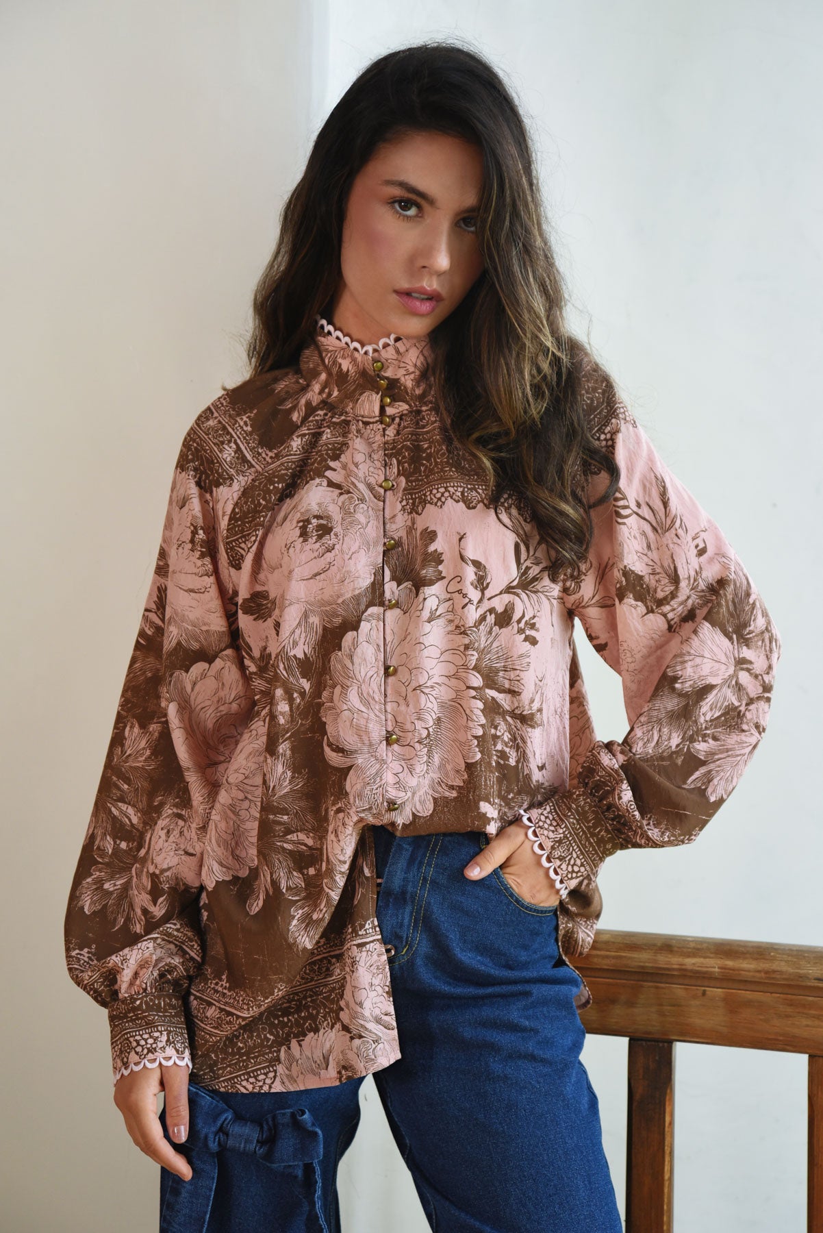 HIGH SOCIETY BLOUSE