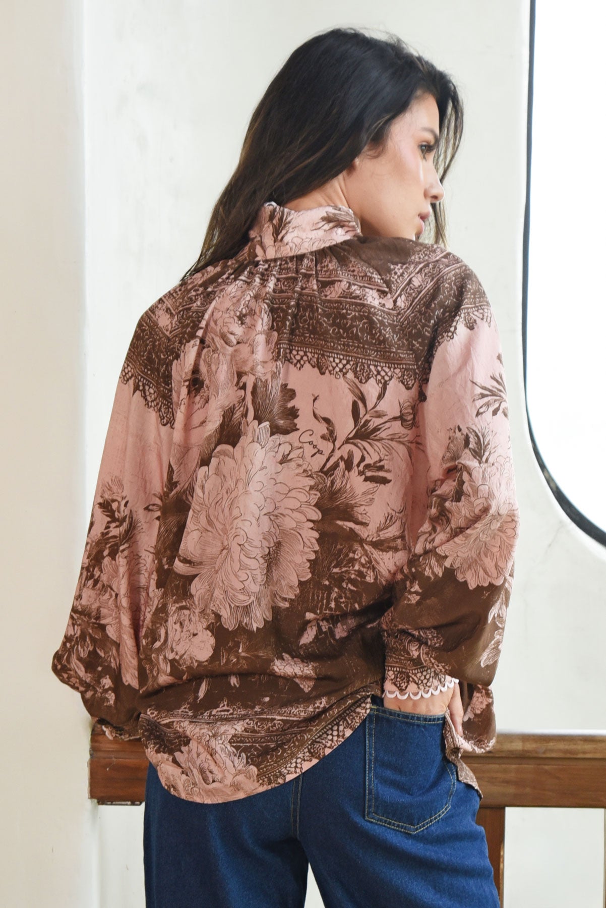 HIGH SOCIETY BLOUSE