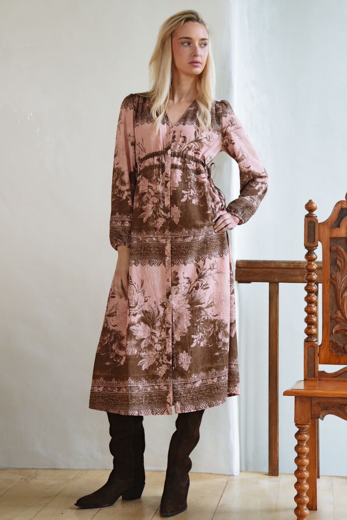 RUCHE WITH IT DRESS