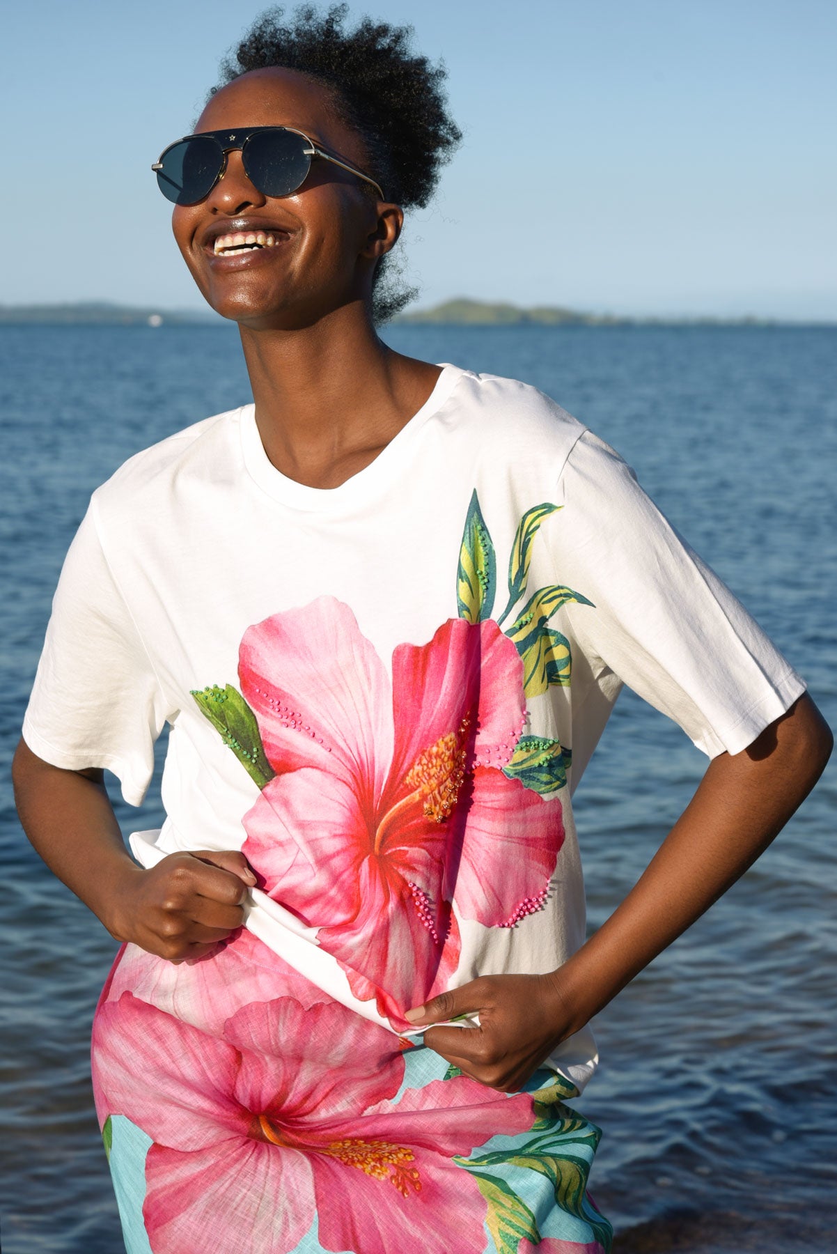 HIBISCUS OF TIME TSHIRT