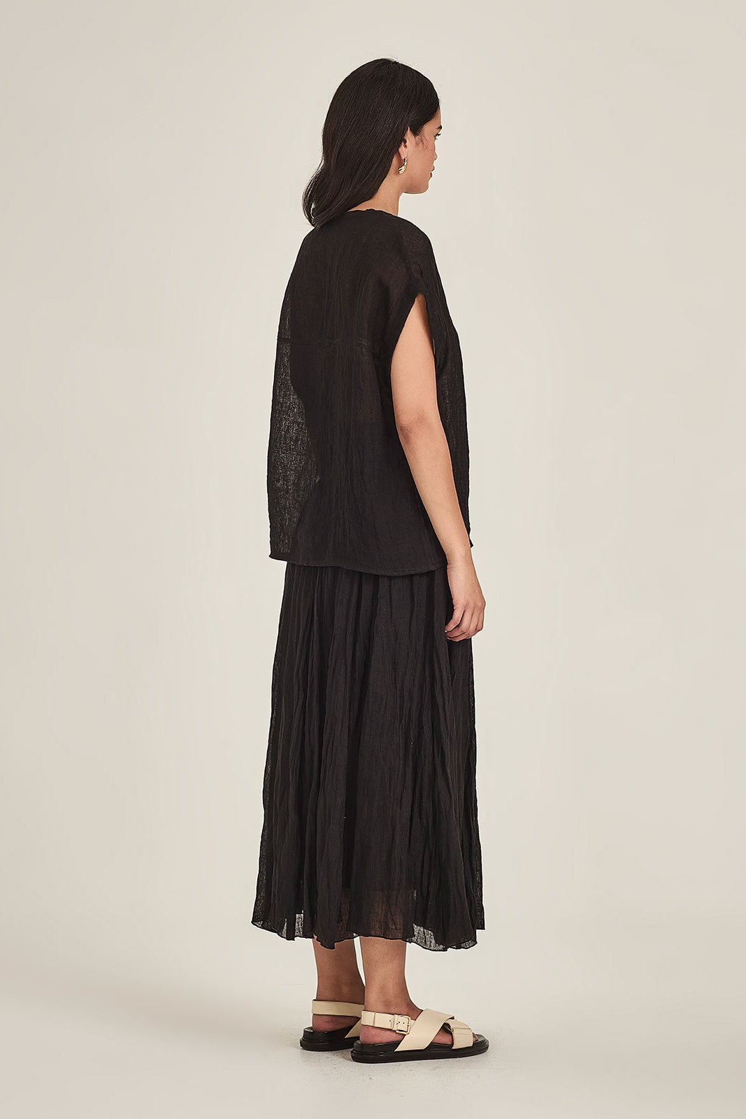 FABIAN GAUZE SKIRT