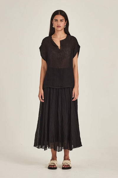 FABIAN GAUZE SKIRT