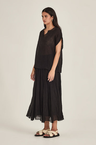FABIAN GAUZE SKIRT