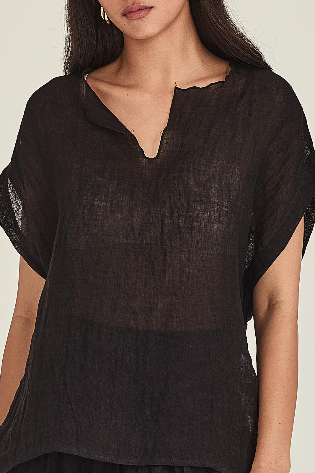 PALMER LINEN TOP