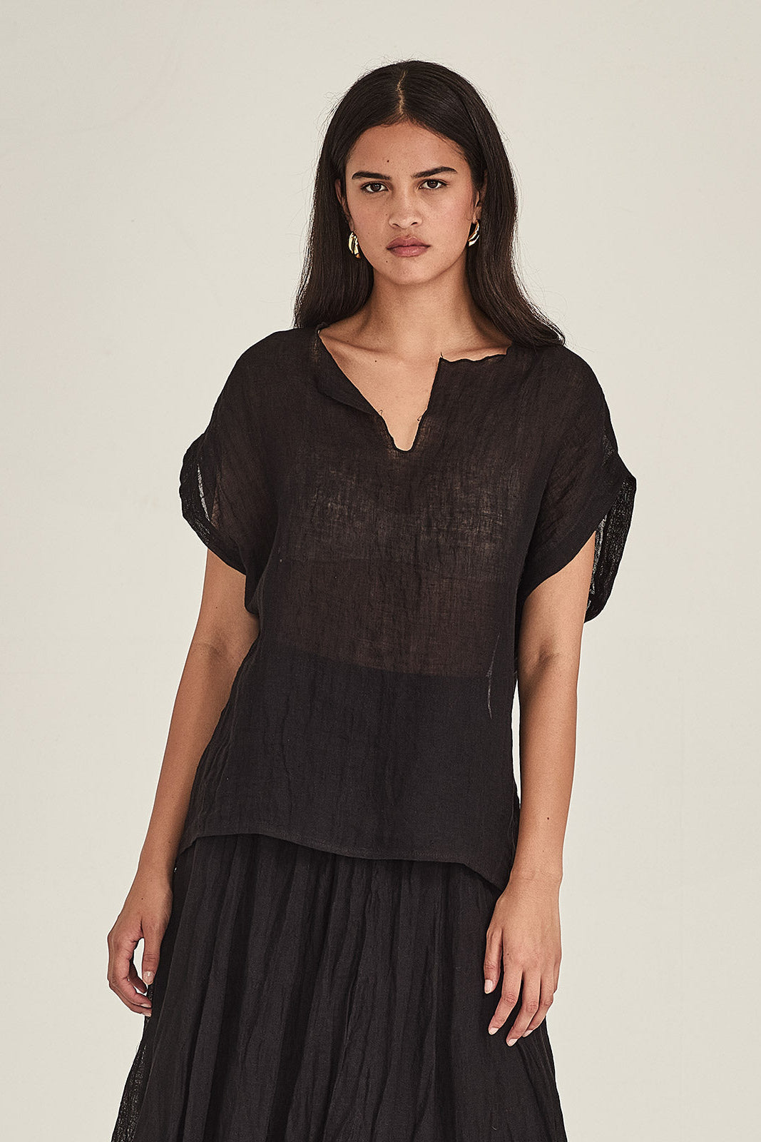 PALMER LINEN TOP