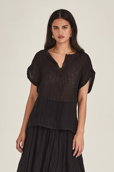 PALMER LINEN TOP