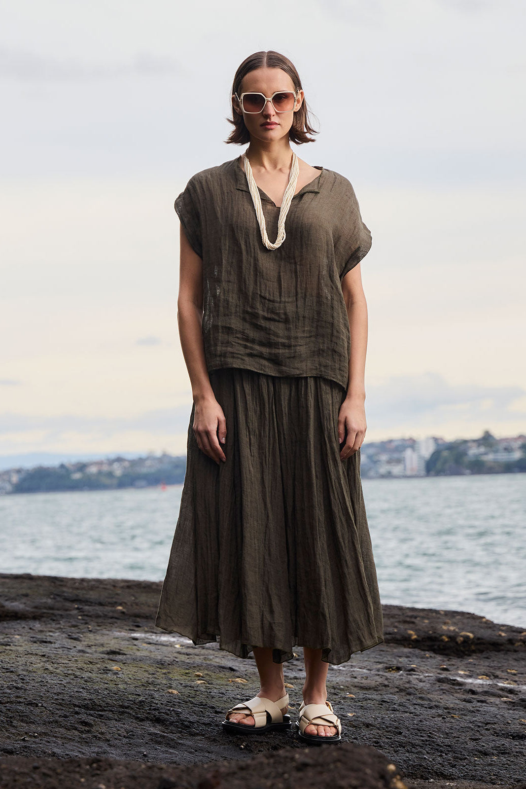 PALMER LINEN TOP