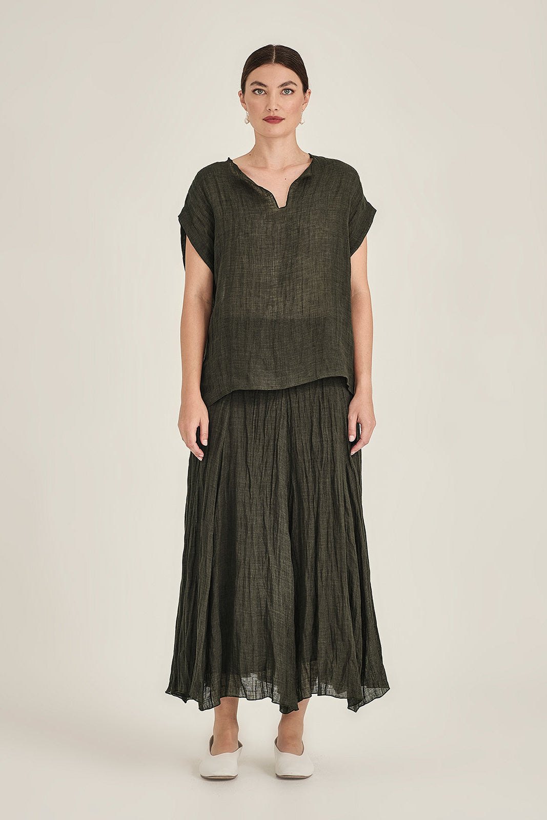 PALMER LINEN TOP