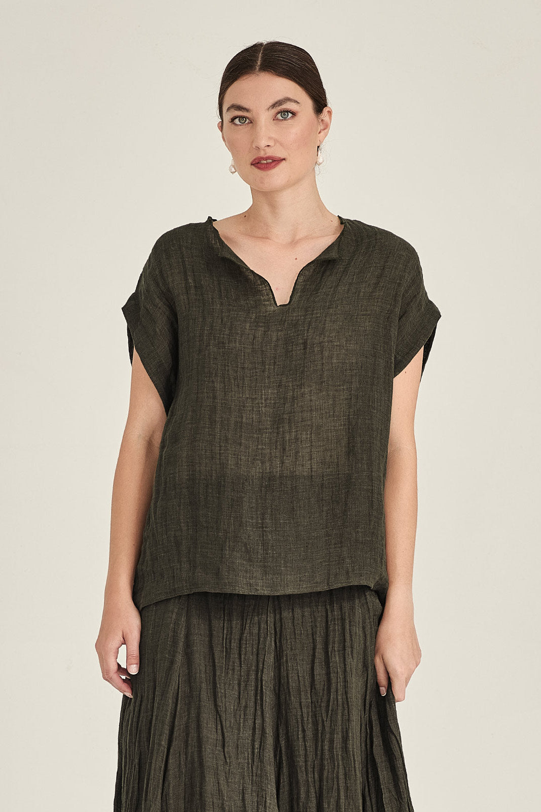 PALMER LINEN TOP