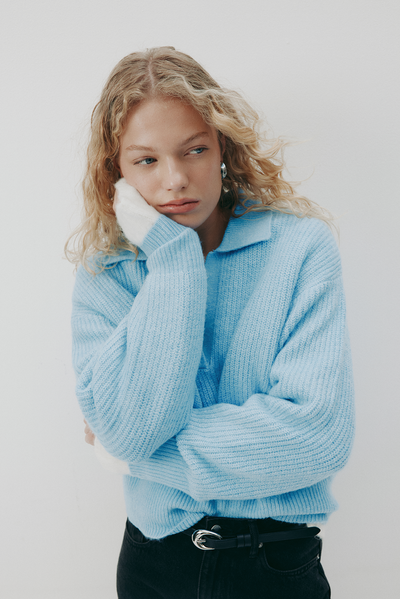 COLEEN RUGBY KNIT