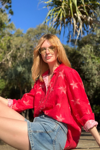 BOYFRIEND LINEN SHIRT