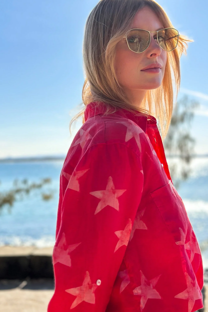 BOYFRIEND LINEN SHIRT