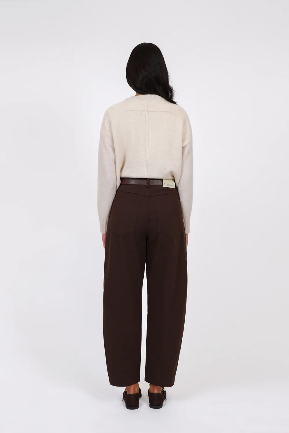 THE CURVE BARREL PANT