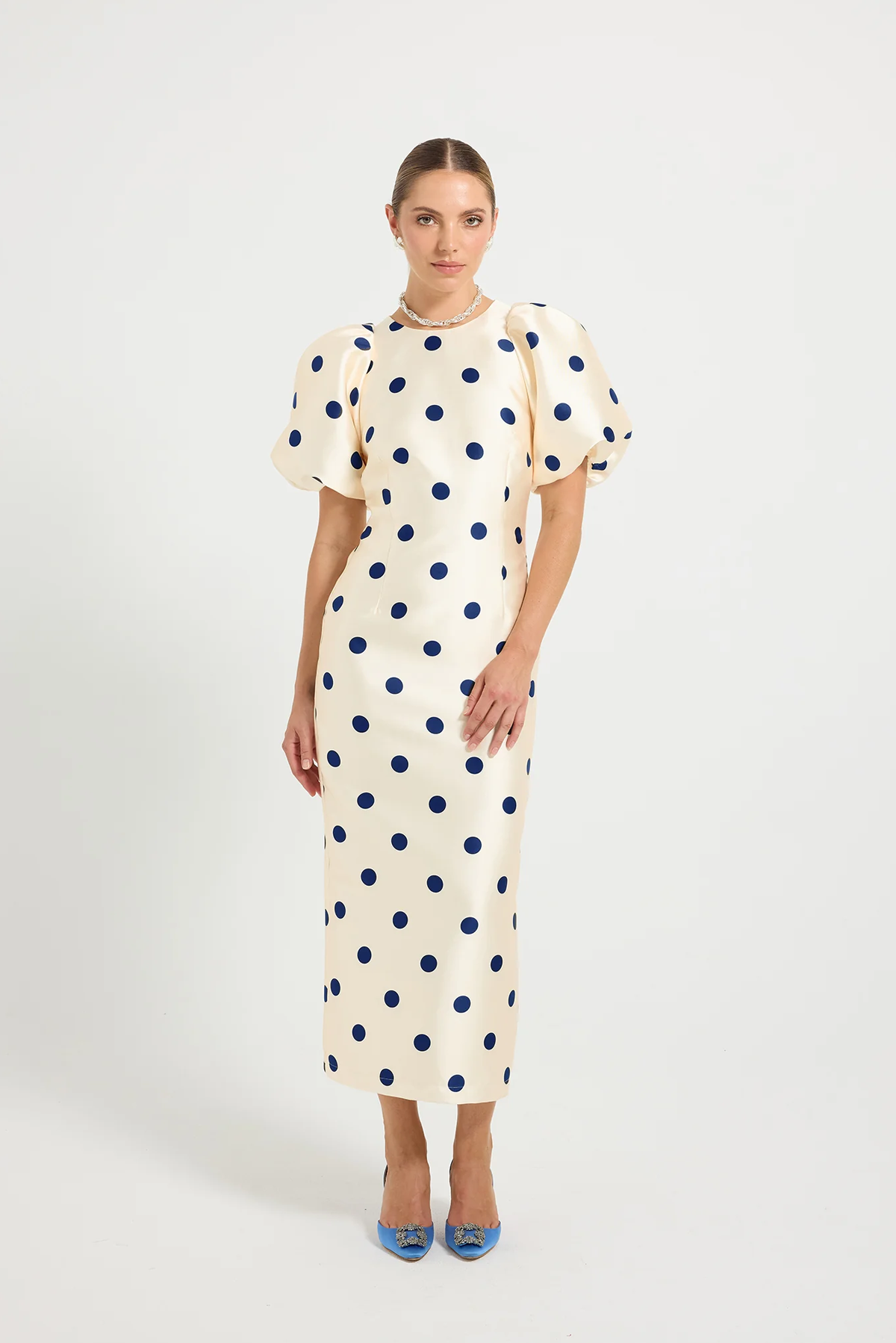 DOTTIE SLEEVE MIDI