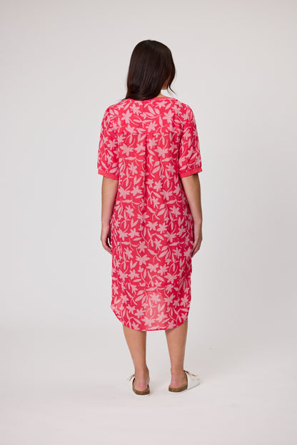 FLEUR SHIFT DRESS