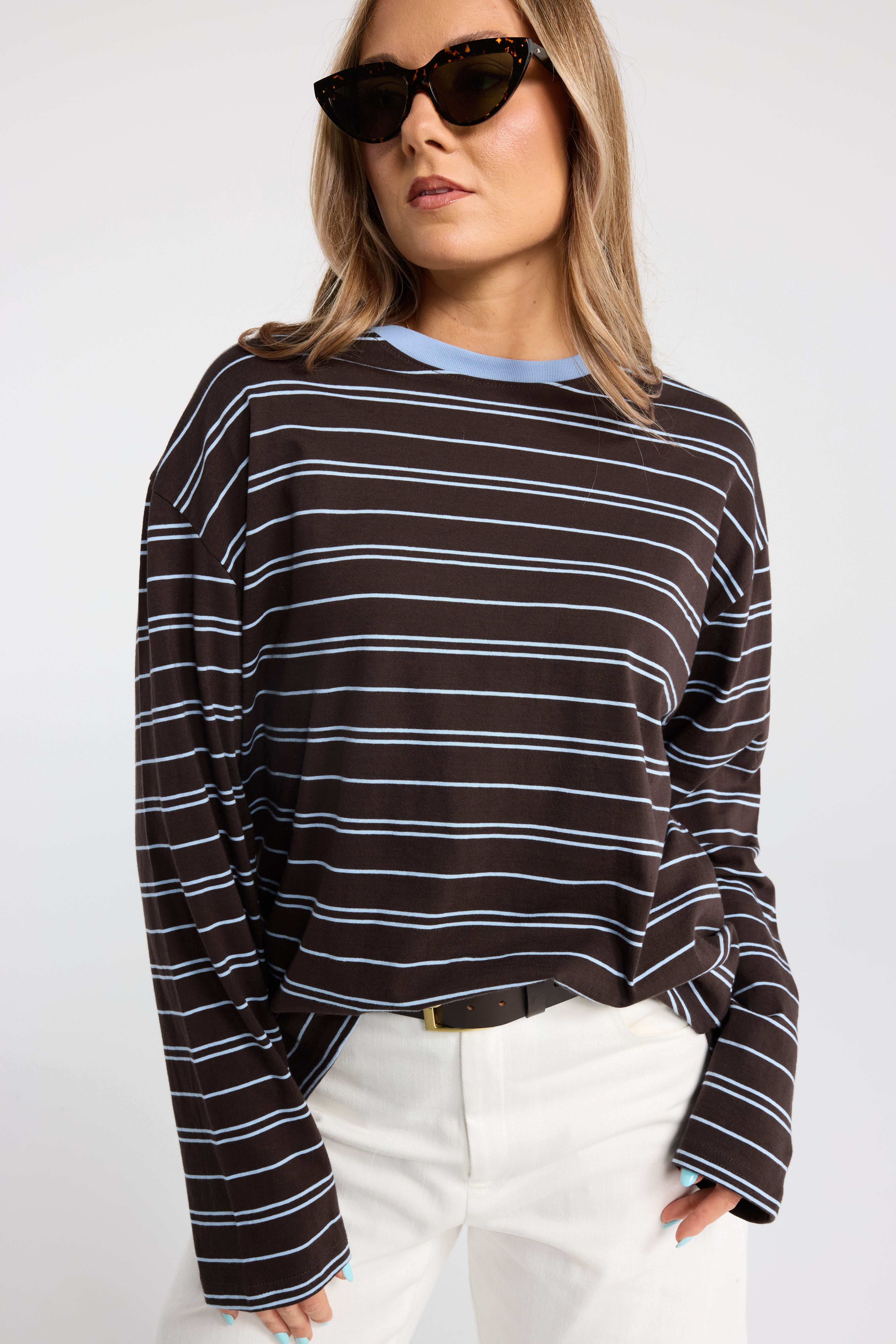 DUSK STRIPE TOP