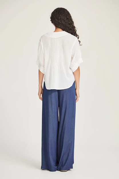 ELODIE RUFFLE BLOUSE