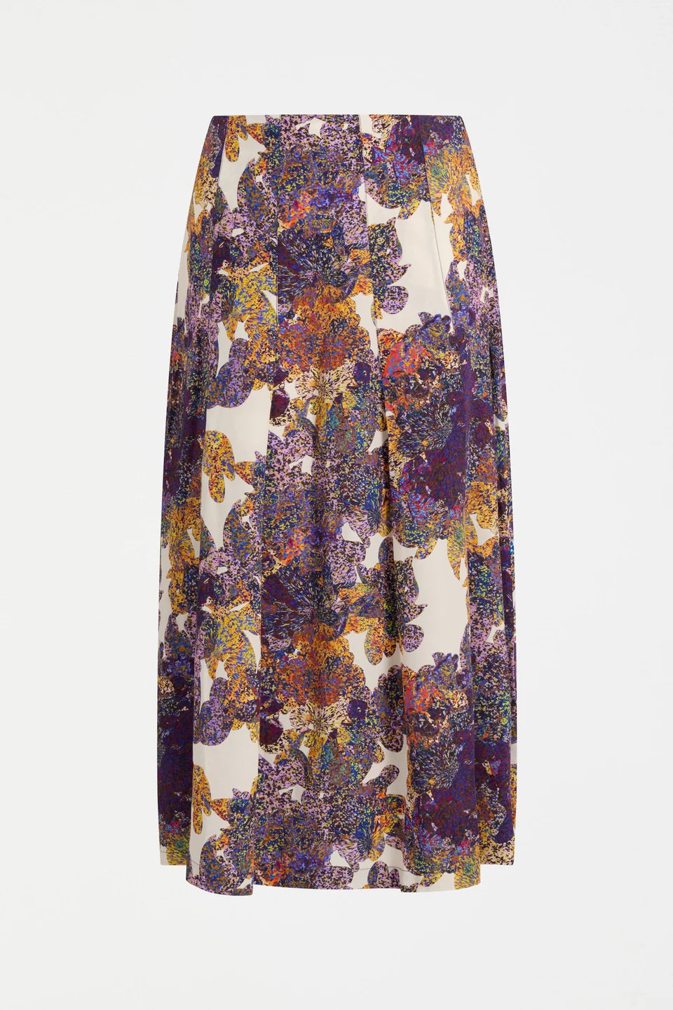 ELK ELSEN SKIRT LANTIS PRINT COLOURFUL FLORAL PRINT MIDI SKIRT