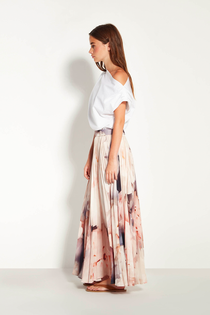 EVELYN PLEAT SKIRT