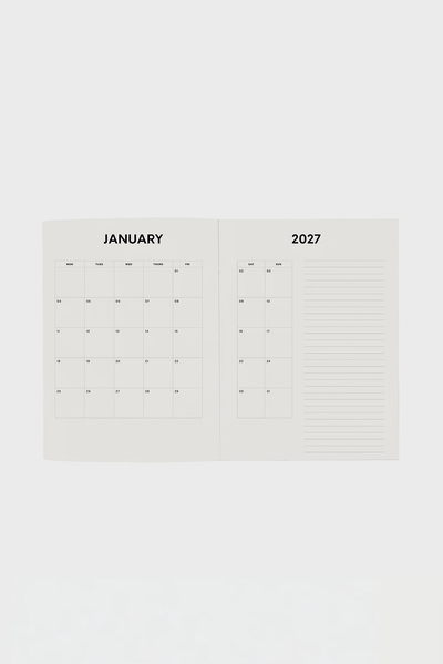LETTUCE x GABRIELLE GATT WEEKLY DIARY 2027