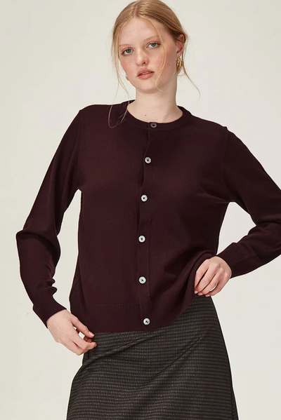 FELICITY MERINO CARDIGAN