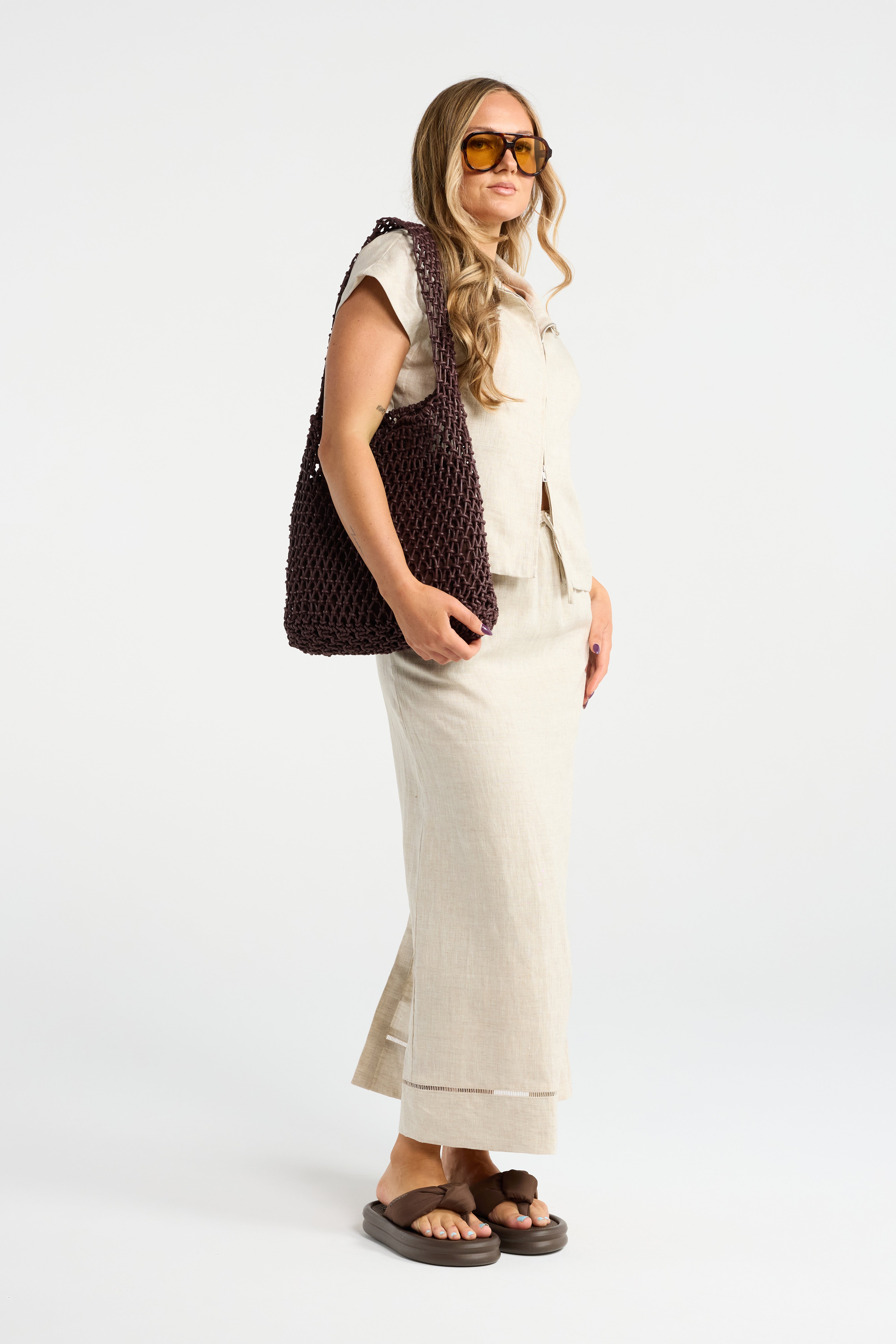 FAXLY LINEN SKIRT