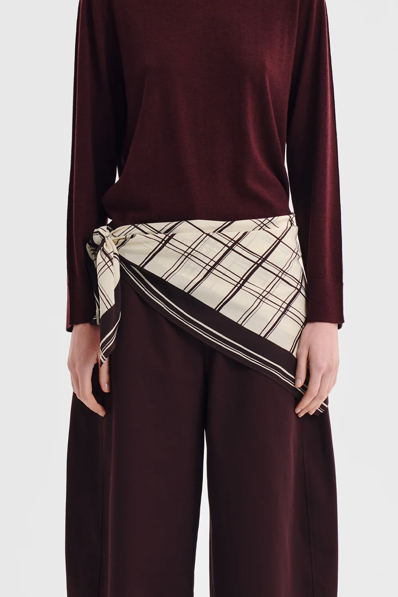 FRANCIS SILK SCARF