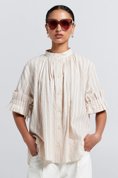 FLORET RUFFLE SHIRT