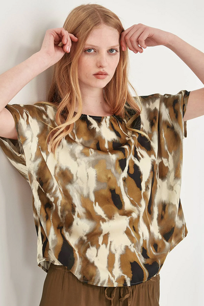 GABBIE PRINT TOP