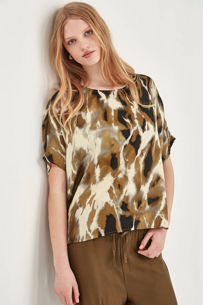 GABBIE PRINT TOP
