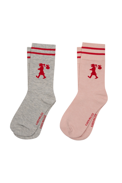 RUNAWAY GIRL SOCKS 2 PACK
