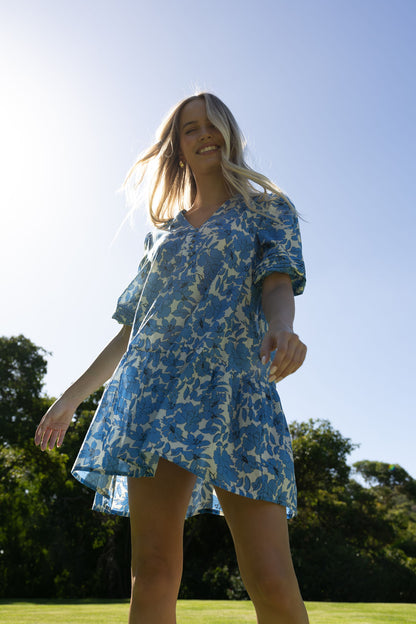 FLEUR SMOCK DRESS