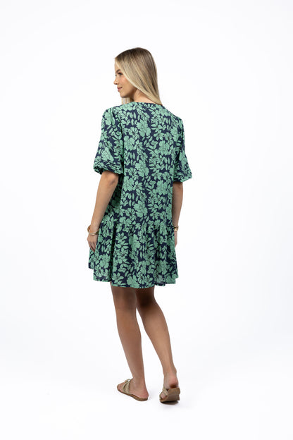 FLEUR SMOCK DRESS
