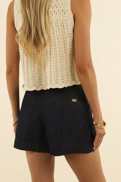 KNIX TOP CHESTNUT IVORY