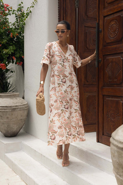 BOH/ROSE MIDI DRESS