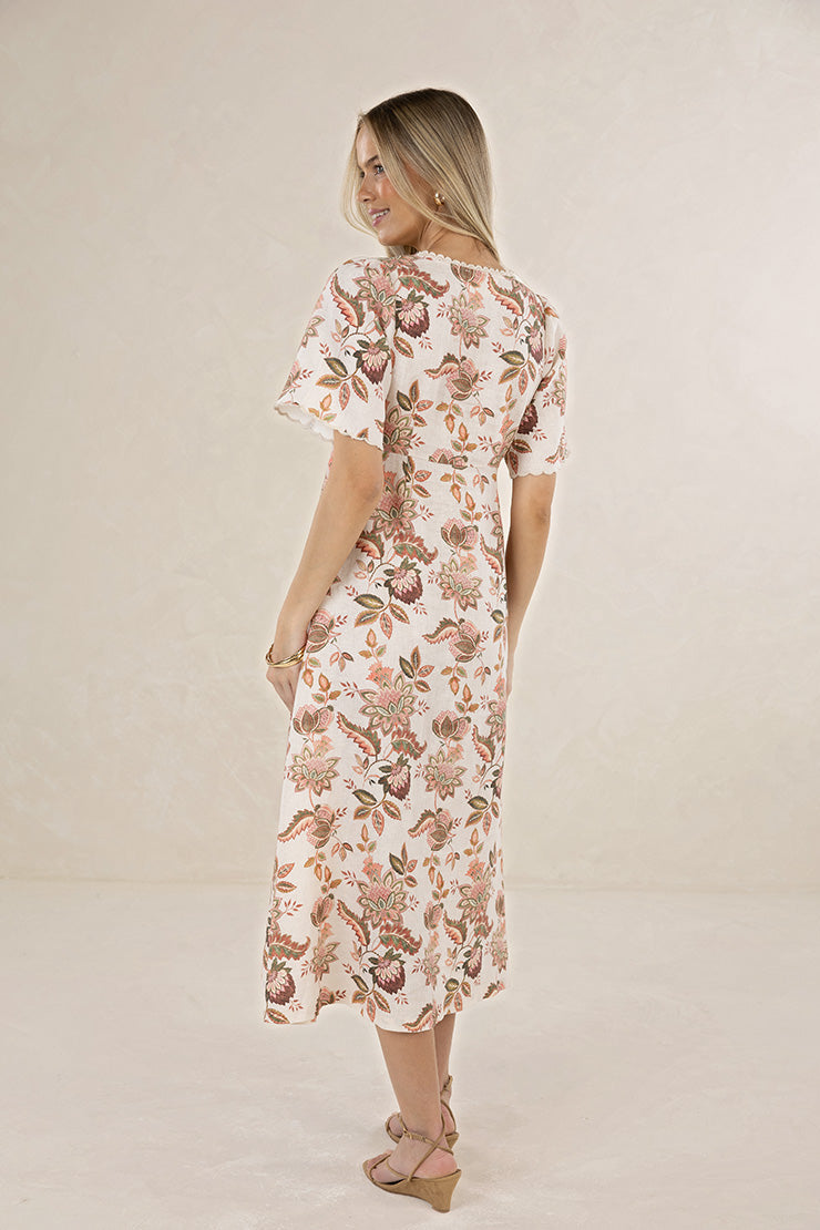 BOH/ROSE MIDI DRESS