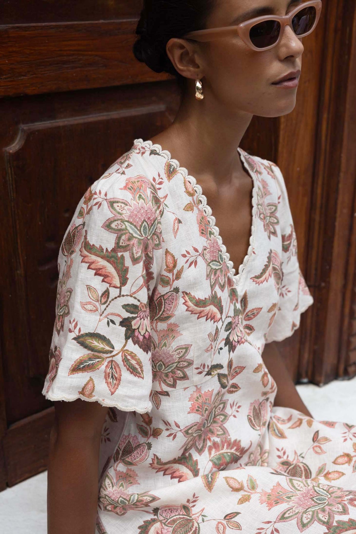 BOH/ROSE MIDI DRESS