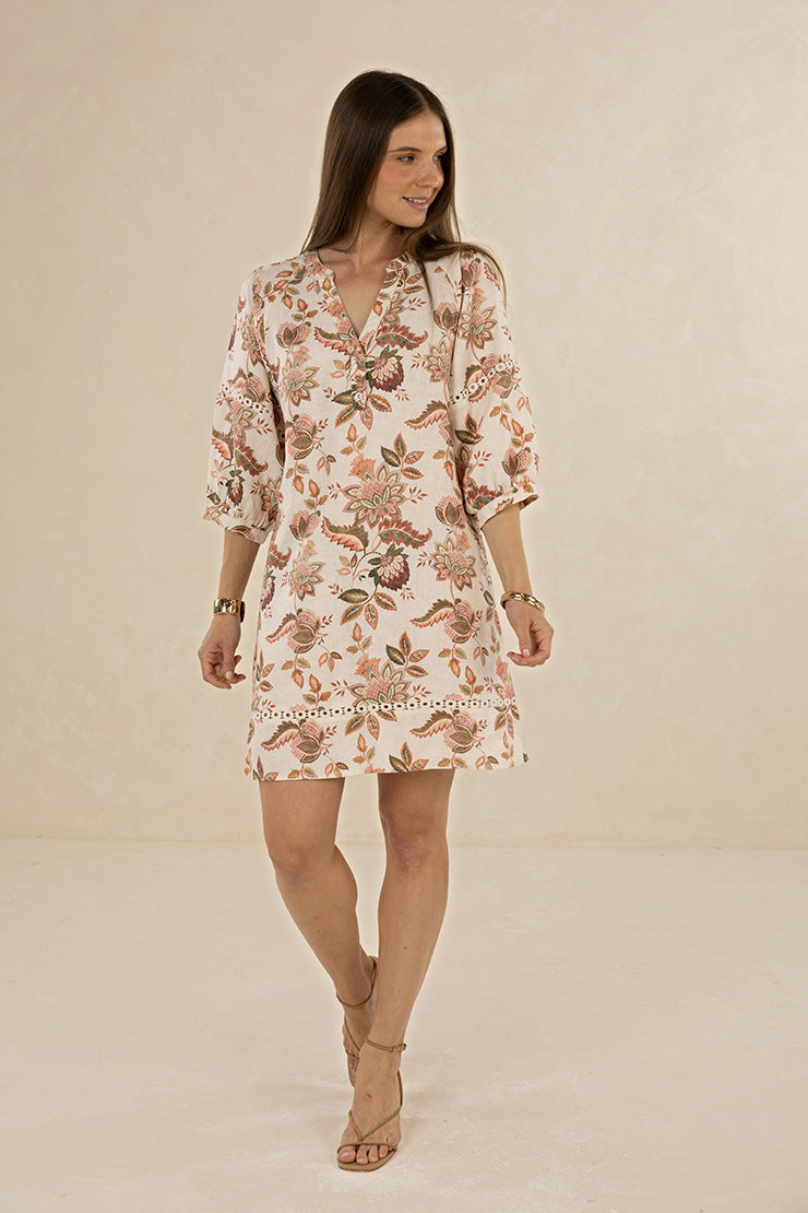 BOH/ROSE SHIFT DRESS