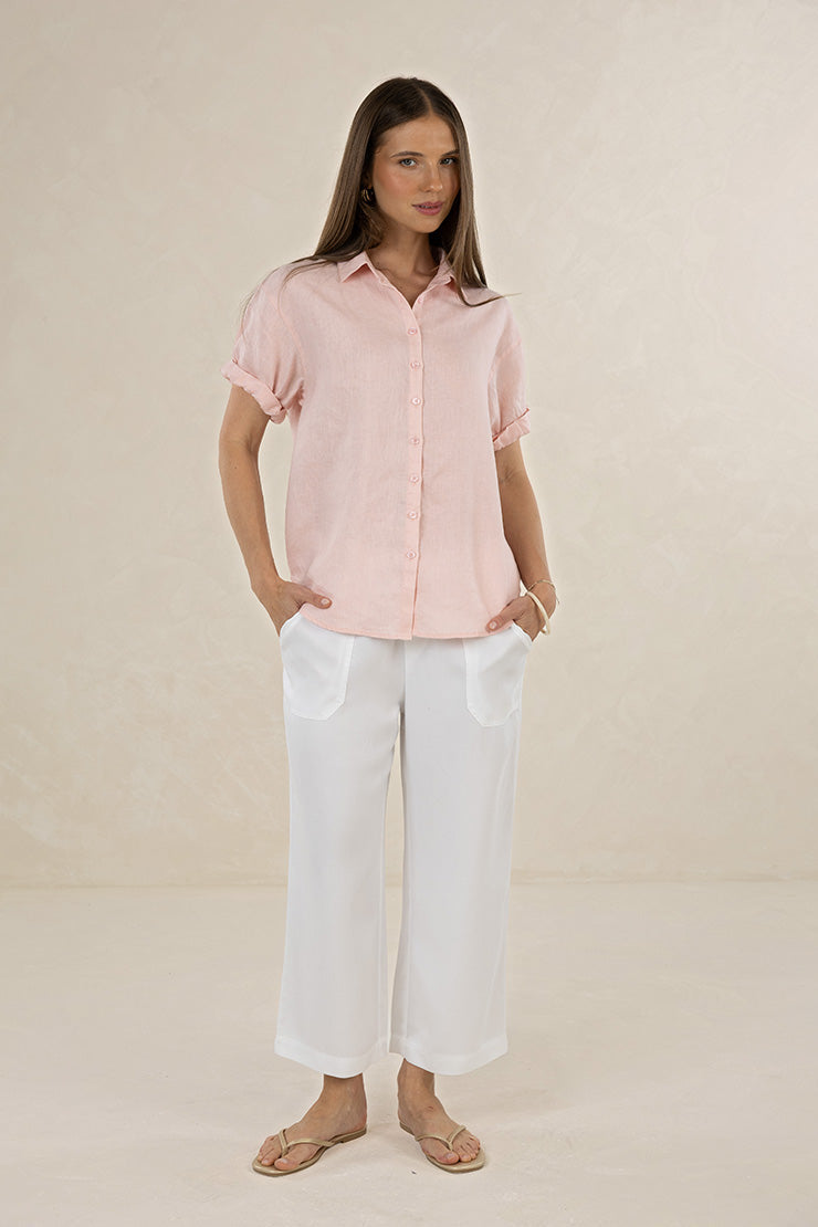 HUMITIY VARGA PANT WHITE LYOCELL