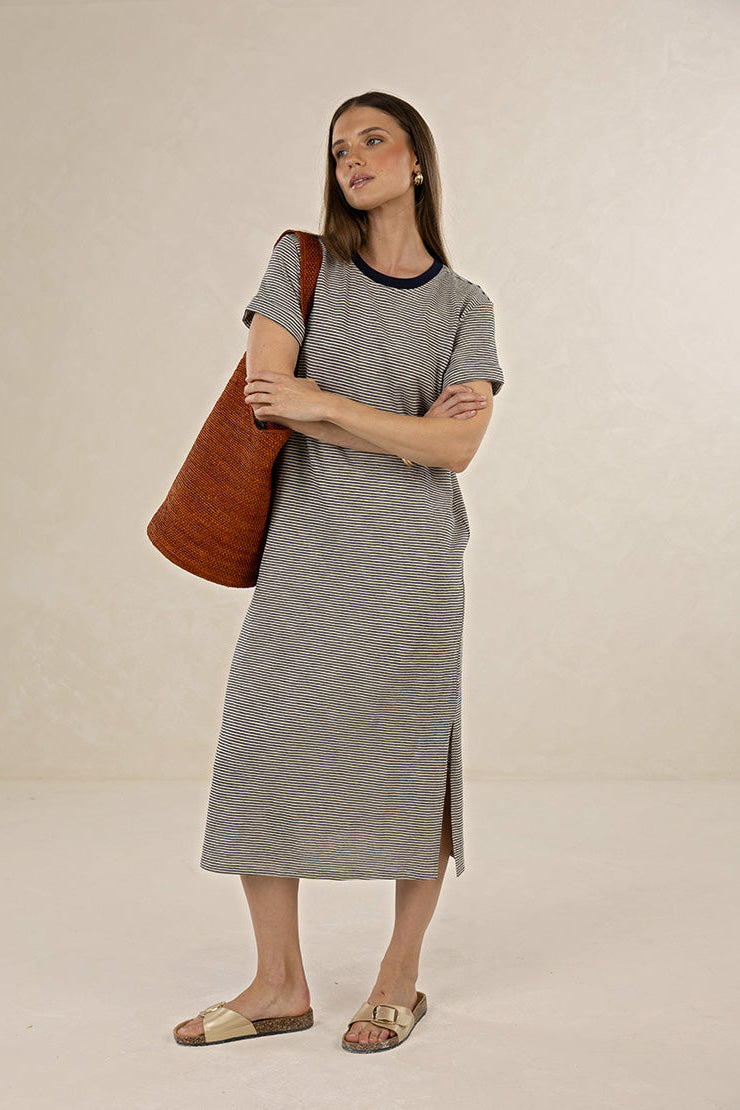PROFILE STRIPE DRESS