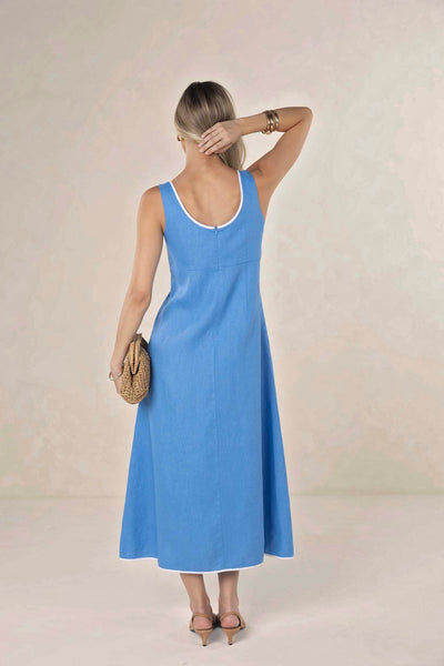TALLULAH CONTRAST DRESS
