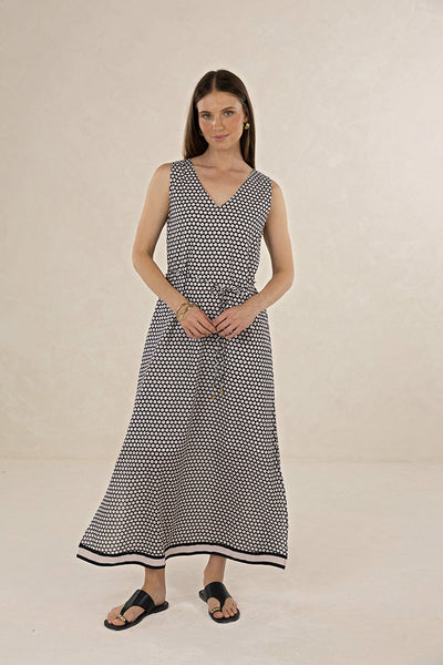 HUMIDITY HEXI MAXI DRESS