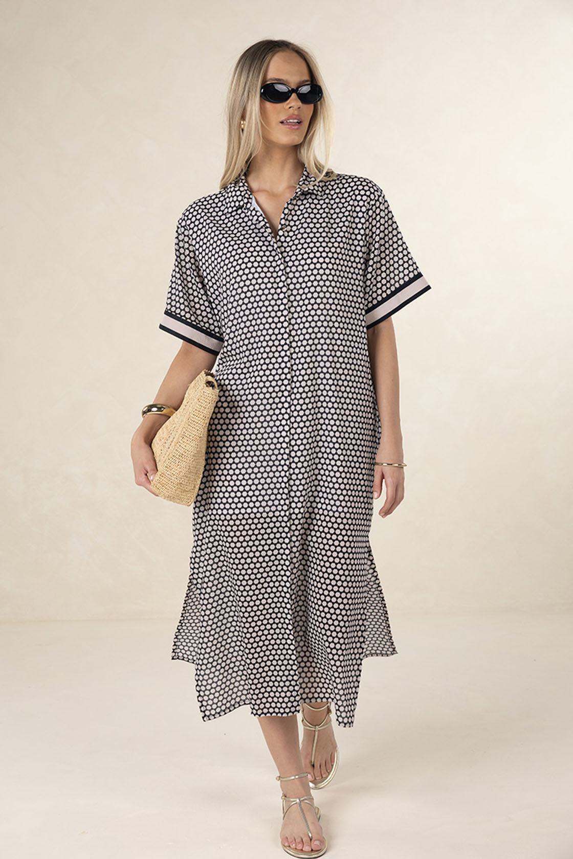 HUMIDITY HEXI SHIRT DRESS