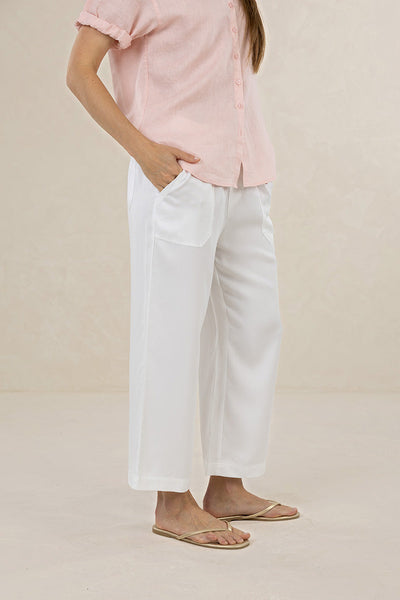 HUMITIY VARGA PANT WHITE LYOCELL