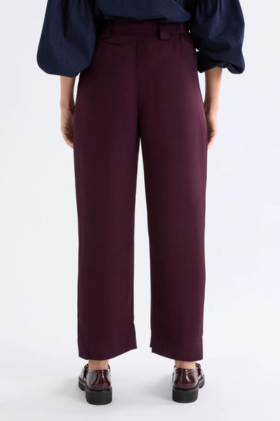 ELK HULLU PANT SHIRAZ PURPLE TROUSER