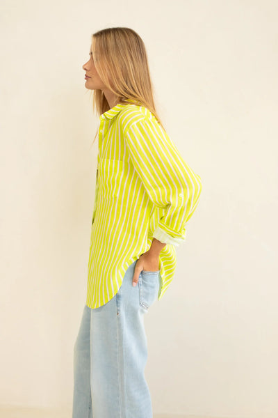 BOYFRIEND LINEN SHIRT
