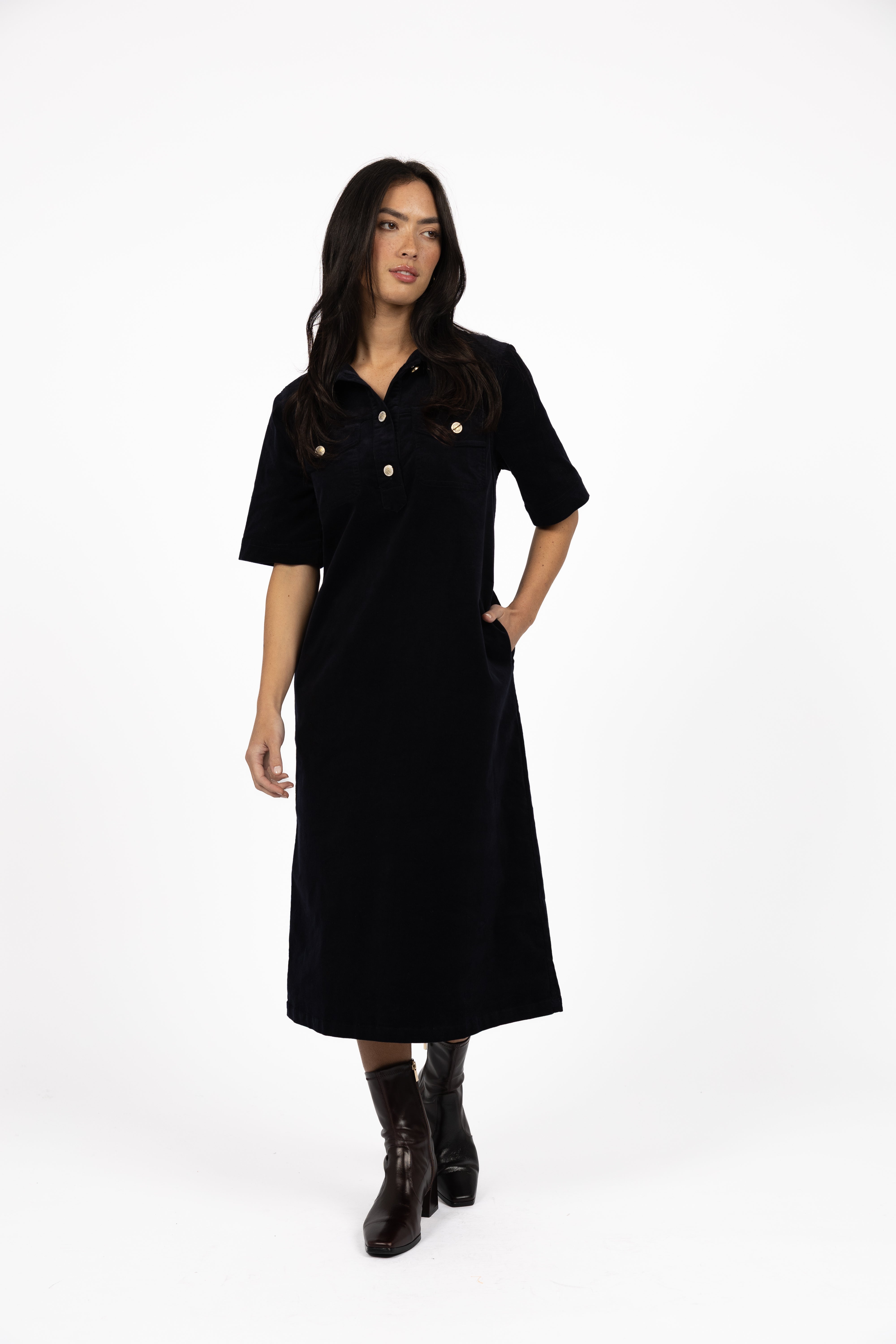 AMICI CORD DRESS