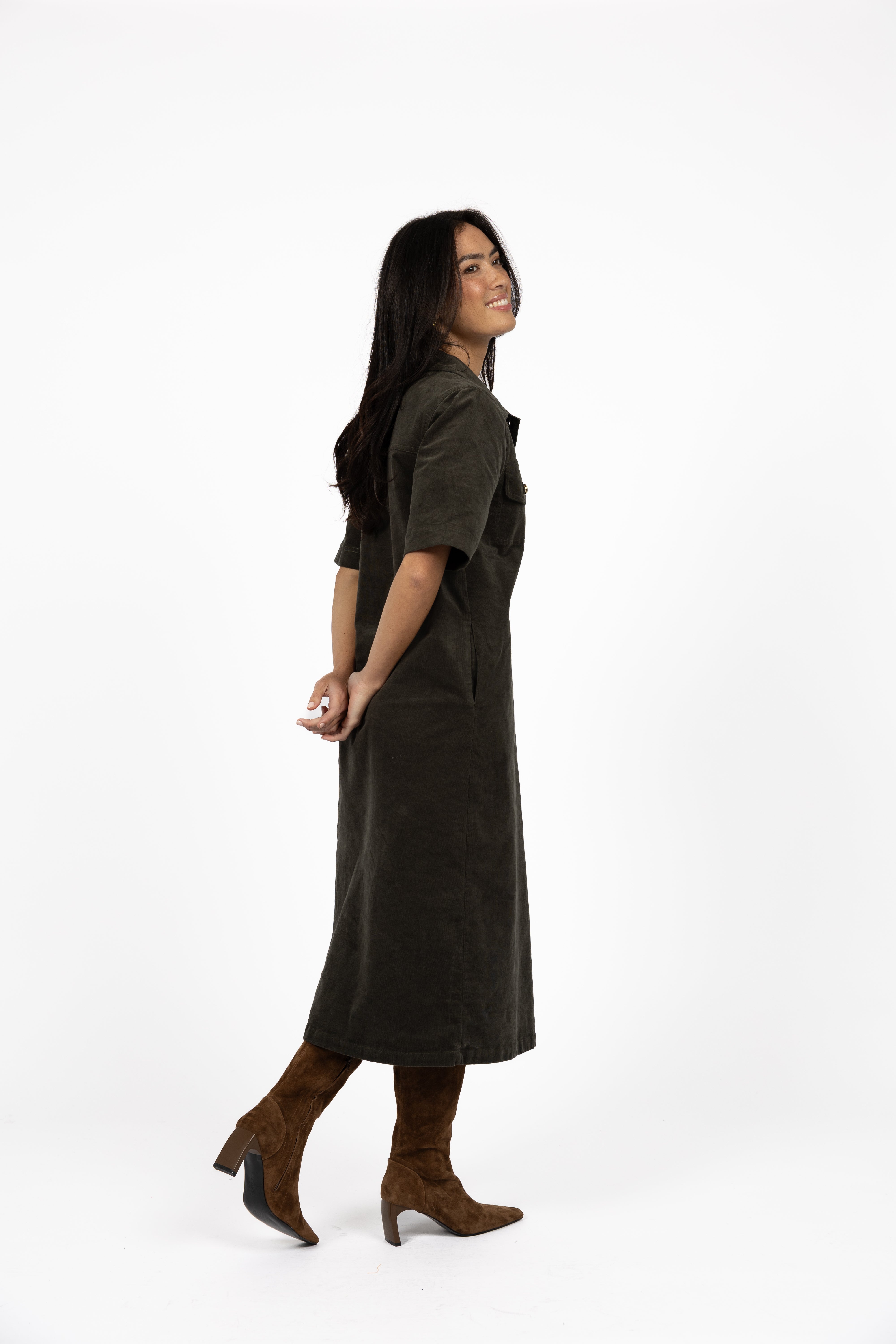 AMICI CORD DRESS