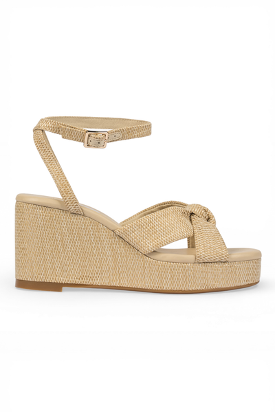 ZOE KRATZMANN INCLINATION WEDGE HEEL RAFFIA FOOTWEAR SHOE